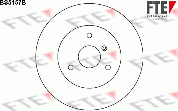 FTE BS5157B - Kočioni disk www.molydon.hr