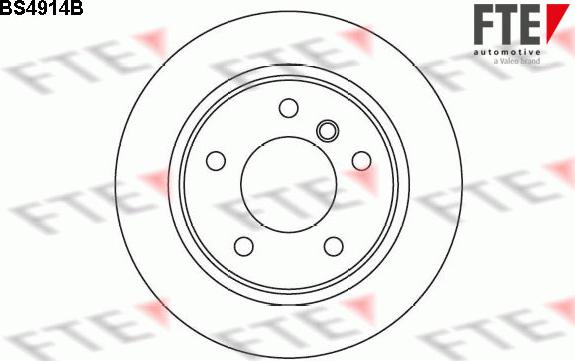 FTE 9082346 - Kočioni disk www.molydon.hr