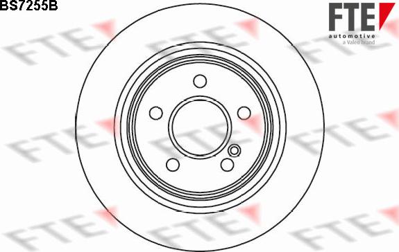 FTE BS7255B - Kočioni disk www.molydon.hr