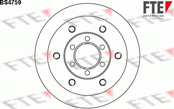 FTE 9071158 - Kočioni disk www.molydon.hr