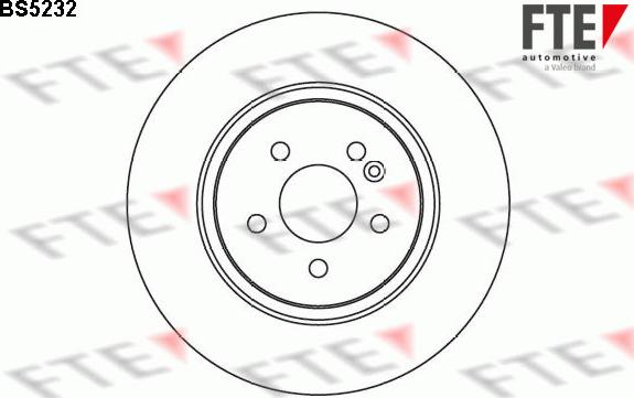 FTE BS5232 - Kočioni disk www.molydon.hr