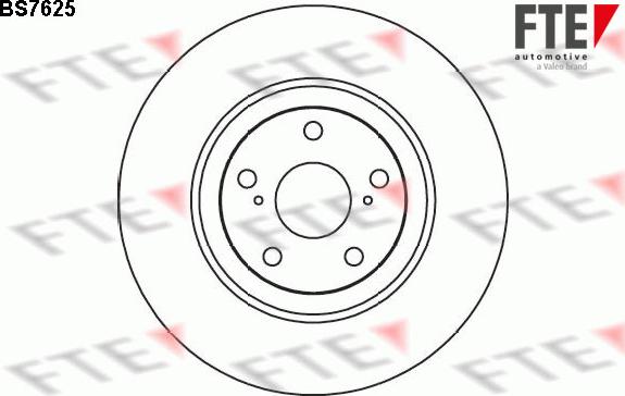 FTE BS7625 - Kočioni disk www.molydon.hr