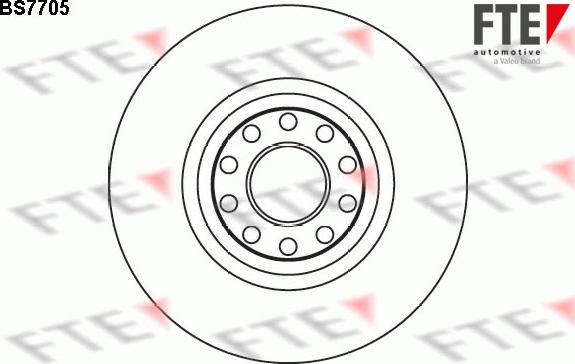 FTE 9071357 - Kočioni disk www.molydon.hr