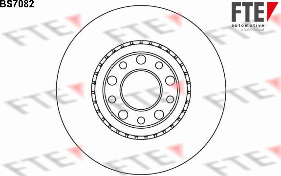 FTE BS7082 - Kočioni disk www.molydon.hr