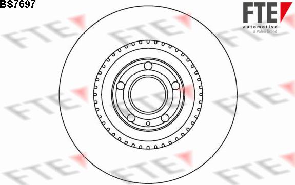 FTE BS7697 - Kočioni disk www.molydon.hr