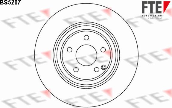 FTE BS5207 - Kočioni disk www.molydon.hr