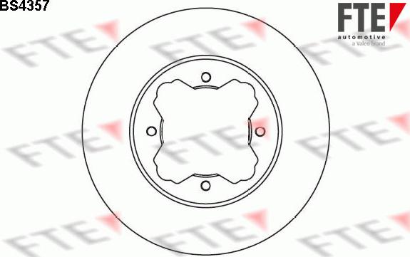 FTE 9072404 - Kočioni disk www.molydon.hr