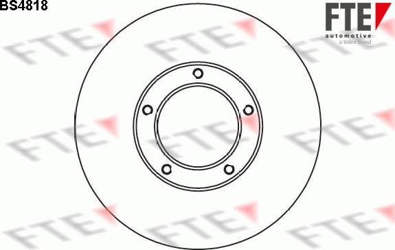 FTE BS4818 - Kočioni disk www.molydon.hr