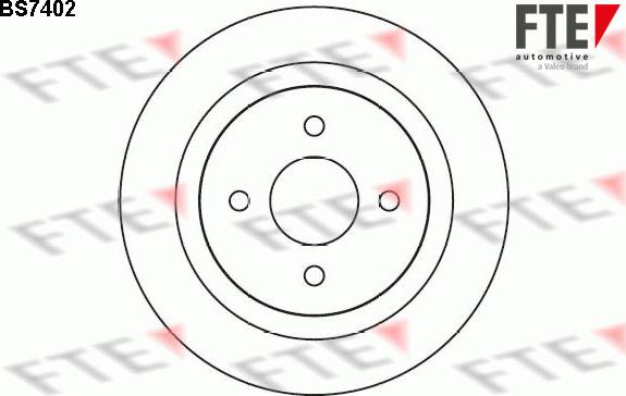 FTE BS7402 - Kočioni disk www.molydon.hr