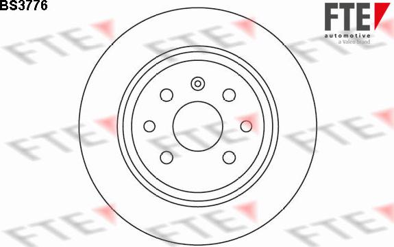 FTE 9072436 - Kočioni disk www.molydon.hr