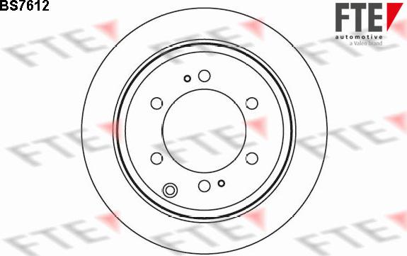 FTE 9072505 - Kočioni disk www.molydon.hr