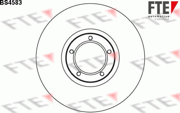 FTE BS4583 - Kočioni disk www.molydon.hr