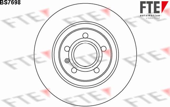 FTE 9072645 - Kočioni disk www.molydon.hr