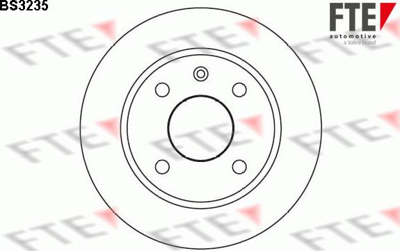 FTE BS3235 - Kočioni disk www.molydon.hr