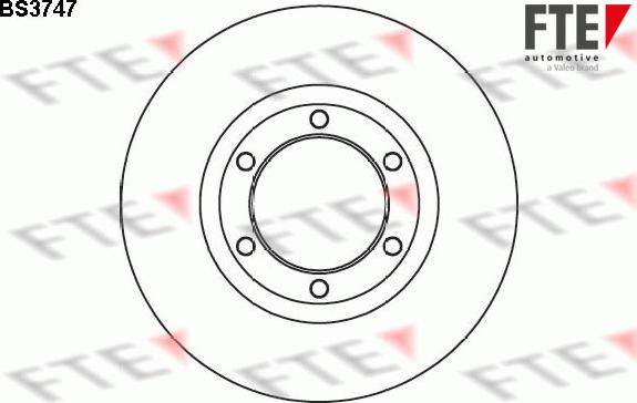 FTE 9072684 - Kočioni disk www.molydon.hr