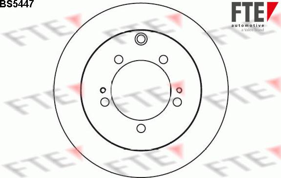 FTE BS5447 - Kočioni disk www.molydon.hr