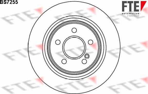 FTE BS7255 - Kočioni disk www.molydon.hr