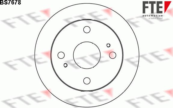 FTE BS7678 - Kočioni disk www.molydon.hr