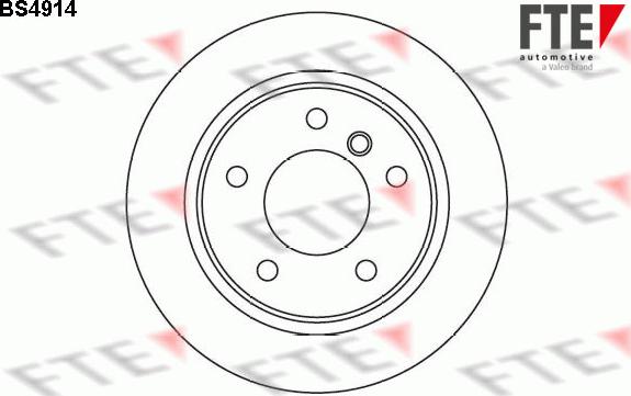 FTE 9072294 - Kočioni disk www.molydon.hr