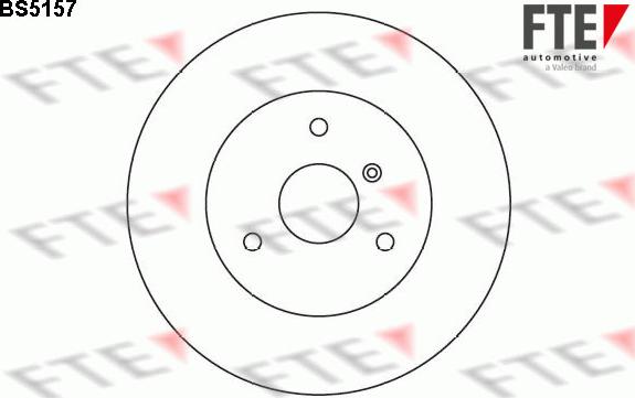 FTE BS5157 - Kočioni disk www.molydon.hr