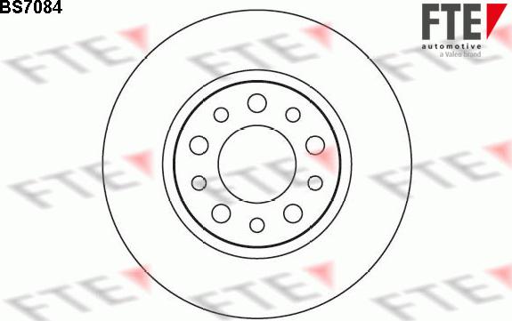 FTE BS7084 - Kočioni disk www.molydon.hr