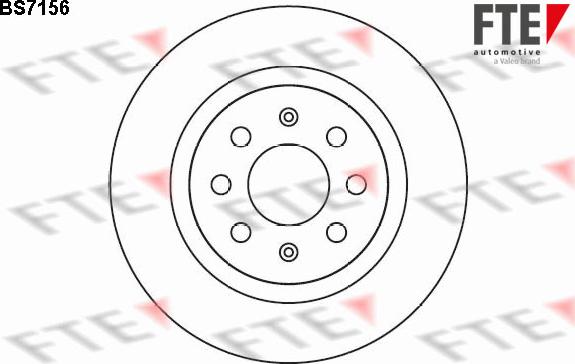 FTE 9072237 - Kočioni disk www.molydon.hr