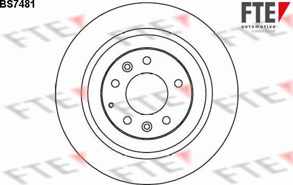 FTE 9072786 - Kočioni disk www.molydon.hr