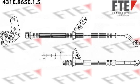 FTE 431E.865E.1.5 - Kočiono crijevo, lajtung www.molydon.hr