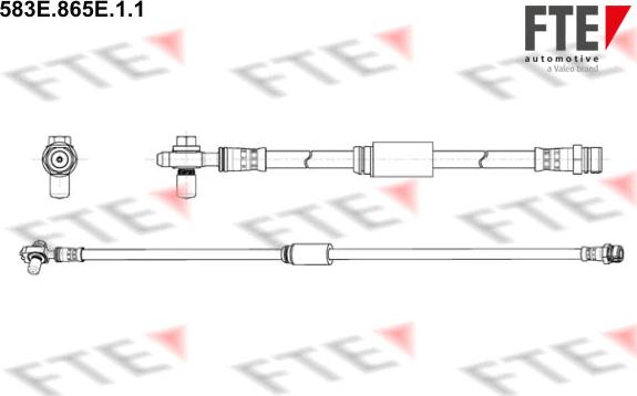 FTE 583E.865E.1.1 - Kočiono crijevo, lajtung www.molydon.hr