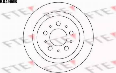 FTE BS4999B - Kočioni disk www.molydon.hr