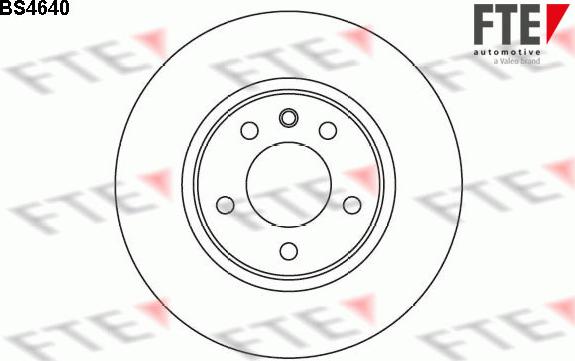 FTE BS4640 - Kočioni disk www.molydon.hr