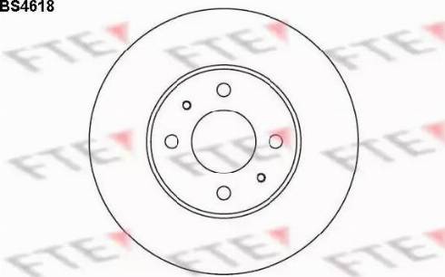 FTE BS4618 - Kočioni disk www.molydon.hr