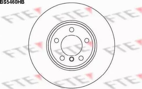 FTE BS5460HB - Kočioni disk www.molydon.hr