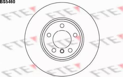 FTE BS5460 - Kočioni disk www.molydon.hr