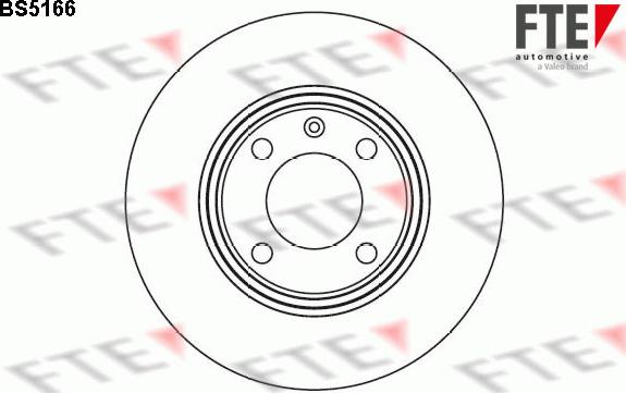 FTE BS5166 - Kočioni disk www.molydon.hr