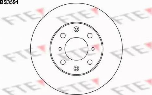 FTE BS3591 - Kočioni disk www.molydon.hr