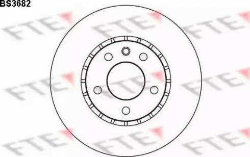 FTE BS3682 - Kočioni disk www.molydon.hr