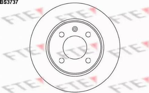 FTE BS3737 - Kočioni disk www.molydon.hr