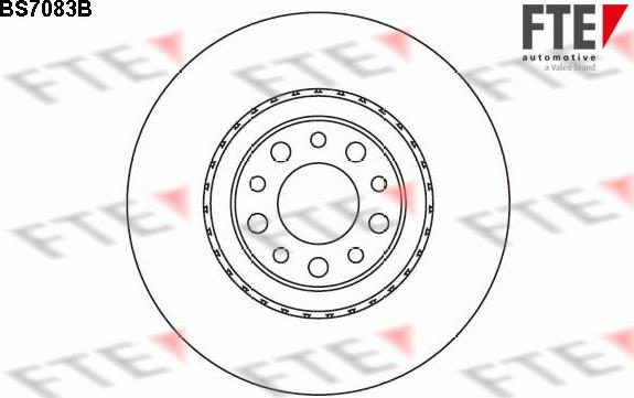 FTE BS7083B - Kočioni disk www.molydon.hr