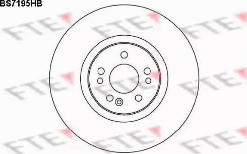 FTE BS7195HB - Kočioni disk www.molydon.hr