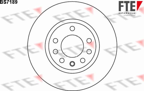 FTE BS7189 - Kočioni disk www.molydon.hr