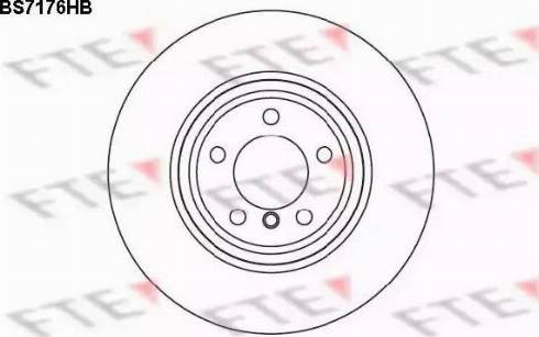 FTE BS7176HB - Kočioni disk www.molydon.hr