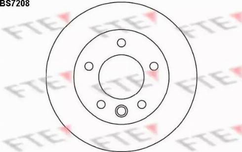 FTE BS7208 - Kočioni disk www.molydon.hr