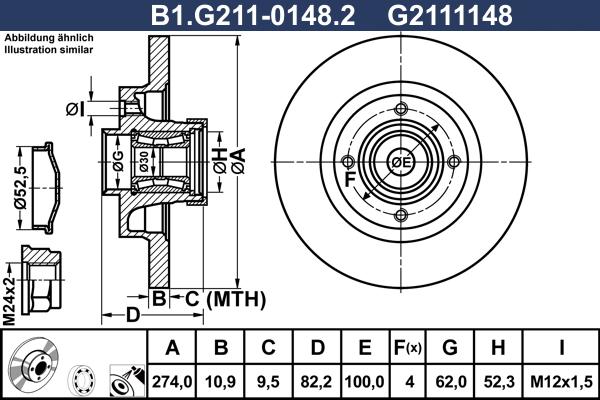 Galfer B1.G211-0148.2 - Kočioni disk www.molydon.hr