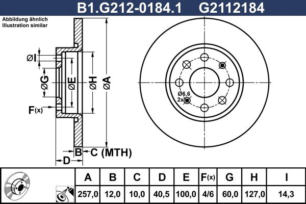 Galfer B1.G212-0184.1 - Kočioni disk www.molydon.hr