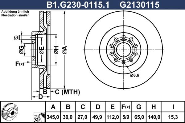 Galfer B1.G230-0115.1 - Kočioni disk www.molydon.hr