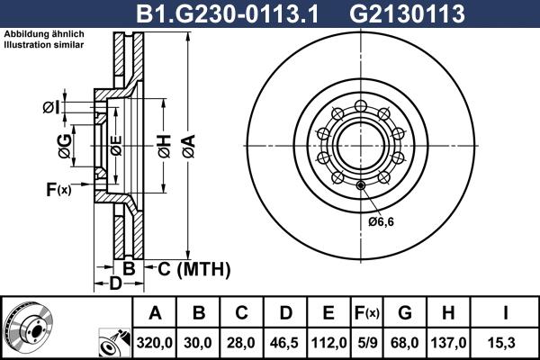 Galfer B1.G230-0113.1 - Kočioni disk www.molydon.hr