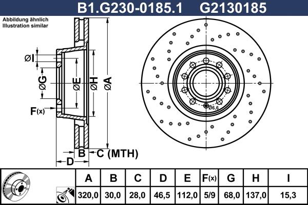 Galfer B1.G230-0185.1 - Kočioni disk www.molydon.hr