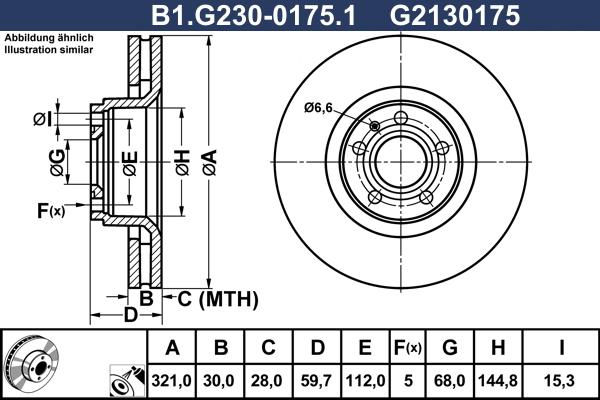 Galfer B1.G230-0175.1 - Kočioni disk www.molydon.hr