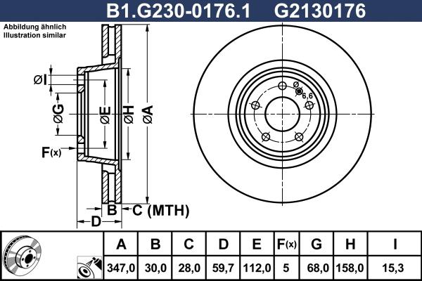 Galfer B1.G230-0176.1 - Kočioni disk www.molydon.hr